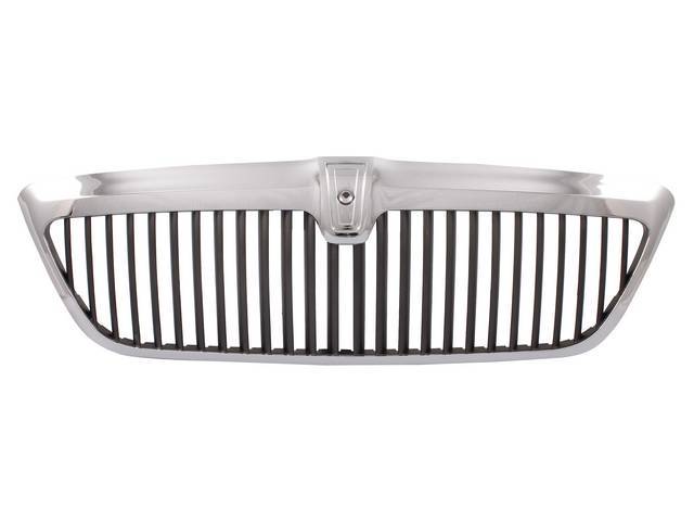 Radiator Grille, Chrome and Platinum