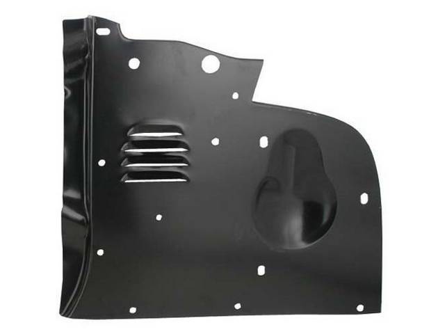 Radiator Side Air Deflector, LH