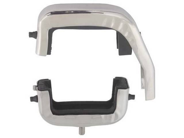 Radiator Mounting Support Set, Stainless Steel