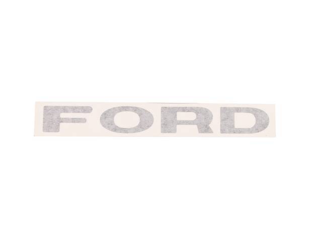 Grille Transfer Letter Set, FORD, Black