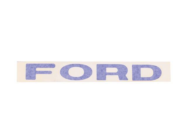 Grille Transfer Letter Set, FORD, Blue