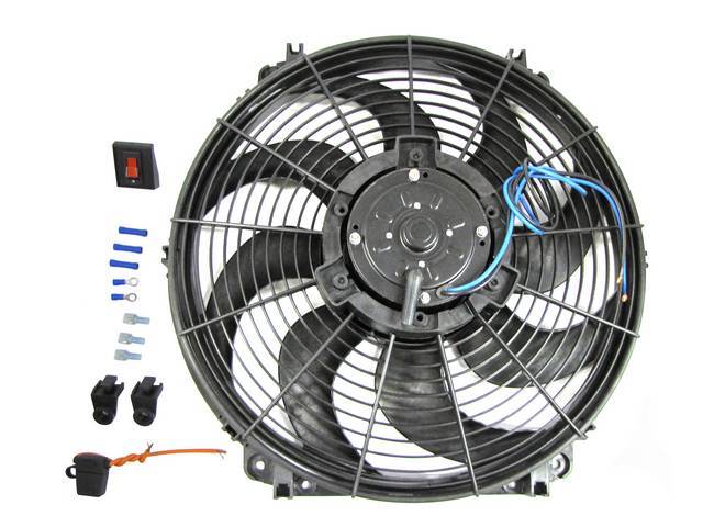 Electric Cooling Fan Assembly, 16 Inch