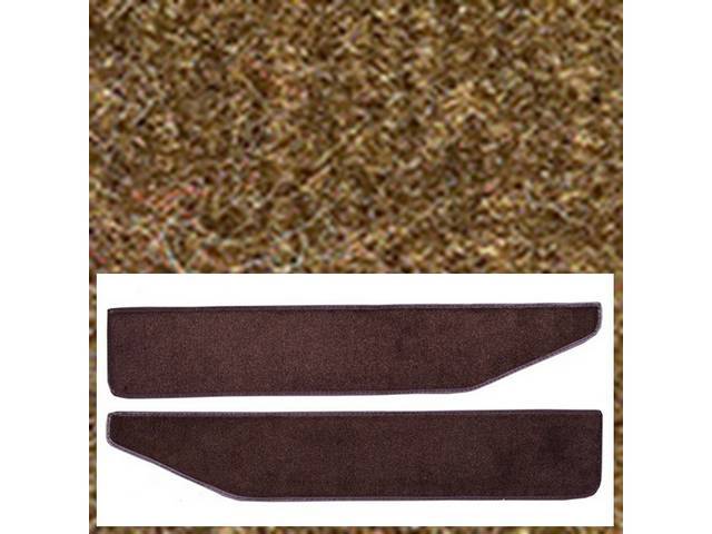 Door Panel Carpets, Nylon Cut Pile, Saddle