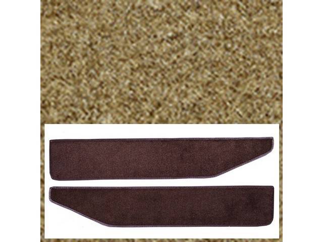Door Panel Carpets, Nylon Cut Pile, Gold