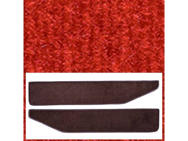 Door Panel Carpets, Nylon Cut Pile, Firethorn
