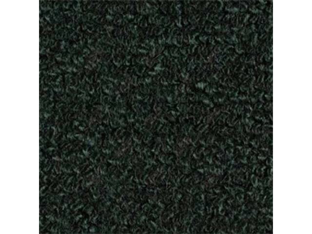 Tailgate Carpet, Raylon Weave, Dark Green