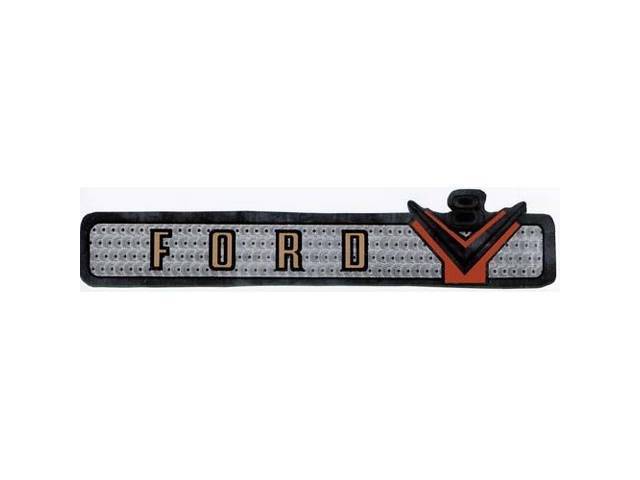 Ford V-8 Valve Cover Engine Decal