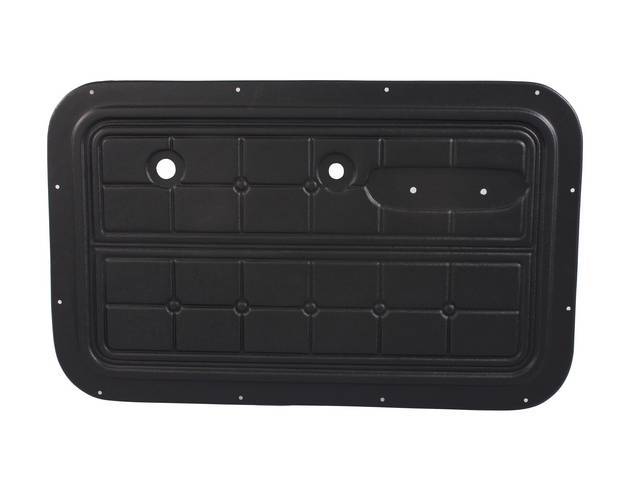 DOOR PANELS, Replacement Style, Black