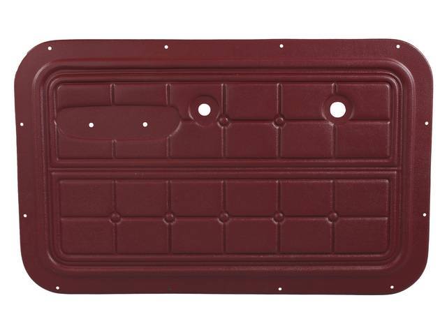 DOOR PANELS, Replacement Style, Napa Red
