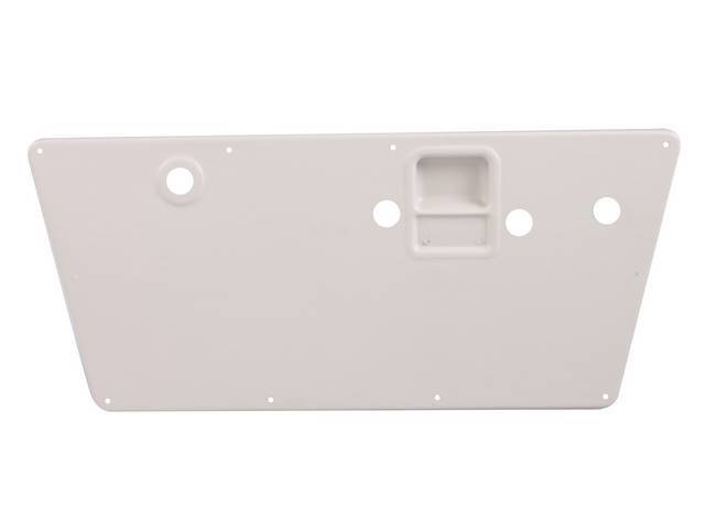 DOOR PANELS, Replacement Flat Style, Parchment