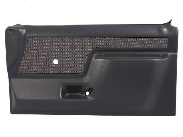 DOOR PANELS, Replacement Style, Graphite with Charcoal Gray Cloth Inserts