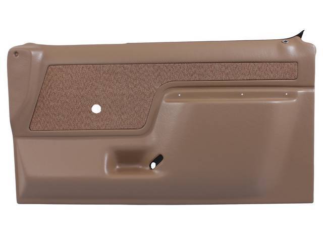 DOOR PANELS, Replacement Style, Saddle with Saddle Cloth Insert