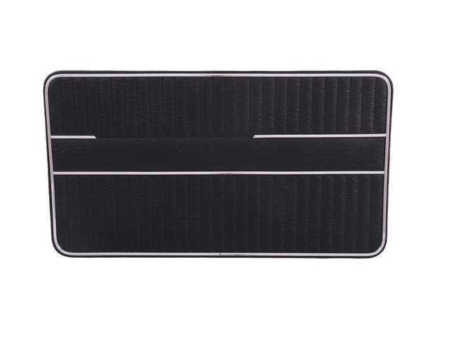 Door Panels, Sport Custom, Black