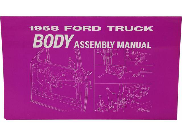 Body & Interior Assembly Manual, 1968