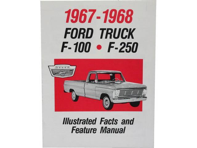 1967-68 Ford Truck Illustrated Dealer Facts and Feature Manual