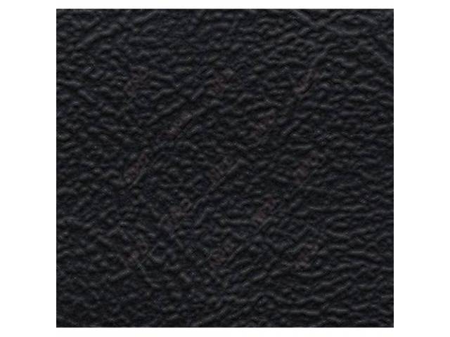 Front Bench Only Upholstery Set, Standard, Black with Black Inserts