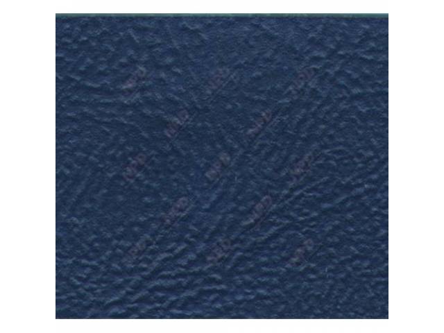 Front Bench Only Upholstery Set, Standard, Dark Blue with Dark Blue Inserts