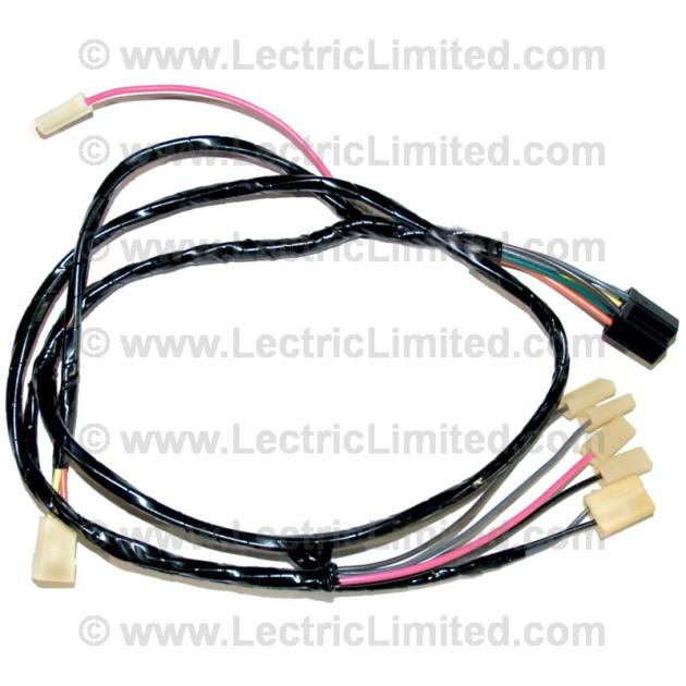 Lectric Limited 1957 Chevrolet Heater and Radio Accessory Harness 02590