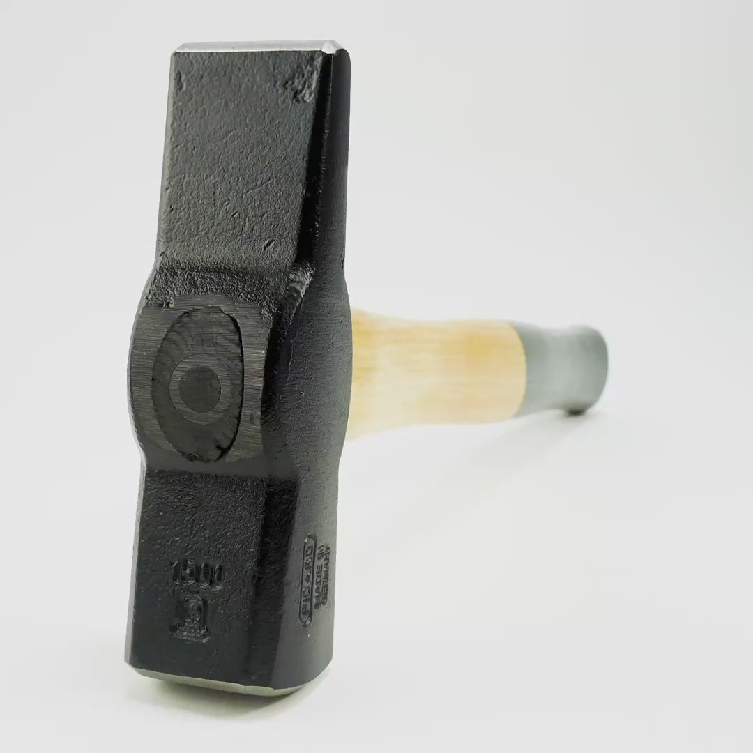 Picard 8A Blacksmith's Hammer with Ash Handle, 1500g