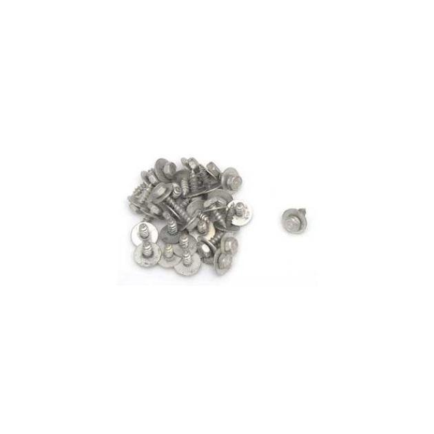 Redline Restomotive 1955-1957 Chevy 1/4" Front End Sheet Metal Screws, Zinc Plated
