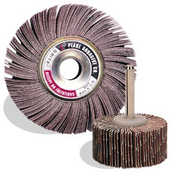 1 x 1 Aluminum Oxide Flap Wheels ,10/Box A120