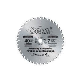 Freud Circular Saw Blade 7-1/4" 40 Tooth