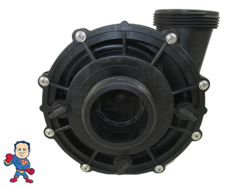 Guangdong LX 2HP Wet End Assembly 56 Frame WUA-200 WP-200 LP-200 Compatible 2″ x 2″ Spa Pump
