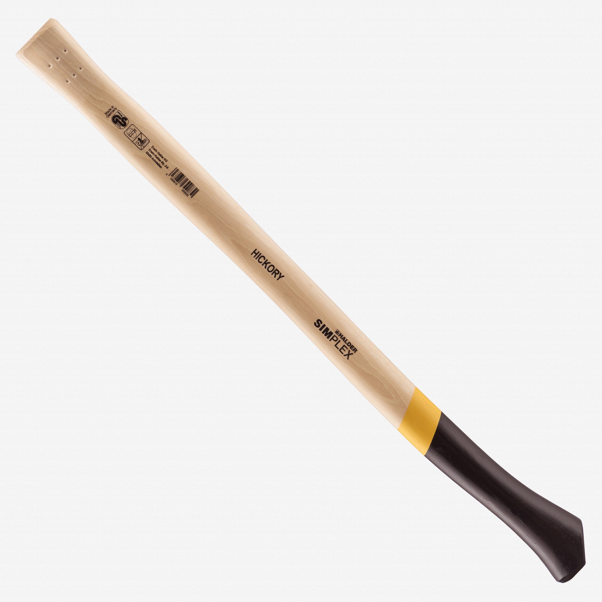Halder Simplex Axe Replacement Handle, Hickory (for 3008.750 and 3008.751), 26.97"