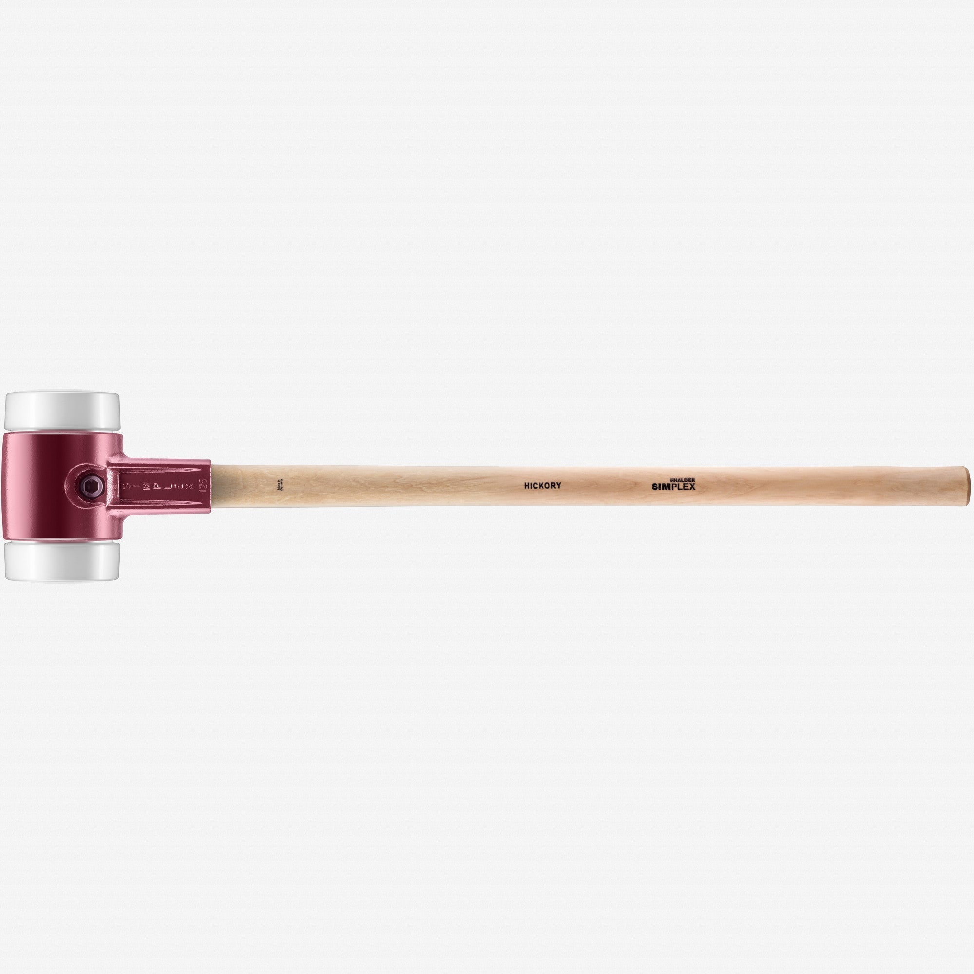 Halder Simplex Sledgehammer with Superplastic Inserts and Cast Iron Housing, 4.92"/271.61 oz.
