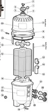 Hayward Replacement Element (C5020/C5025) Oem | 4902-167