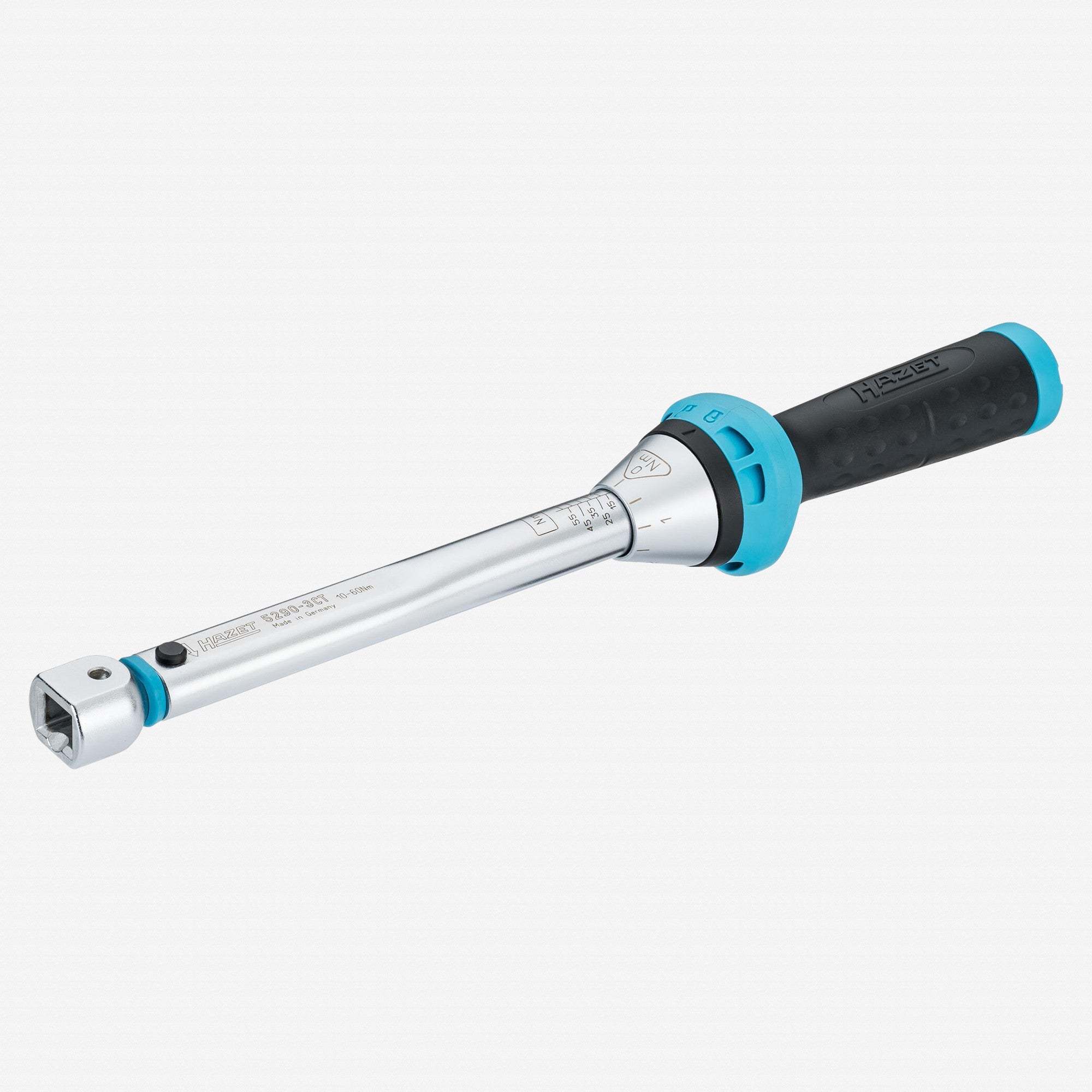 Hazet 5290-3CT Torque Wrench with 9 x 12mm Insert, 10 - 60 Nm