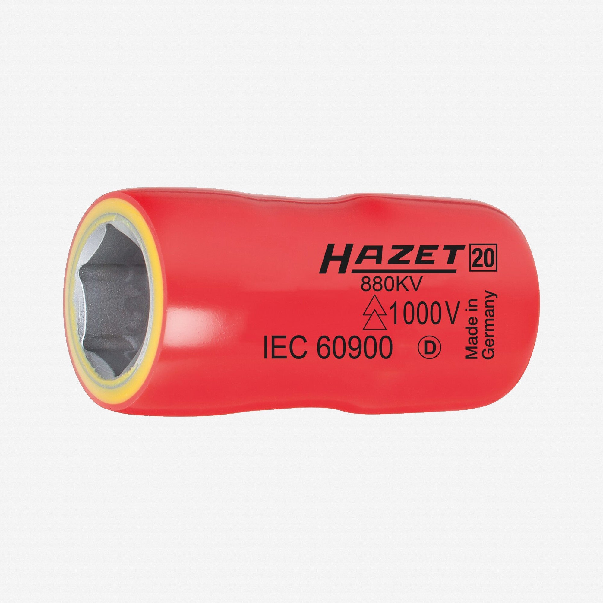 Hazet 880KV Insulated 3/8" Metric Socket, 7.0mm