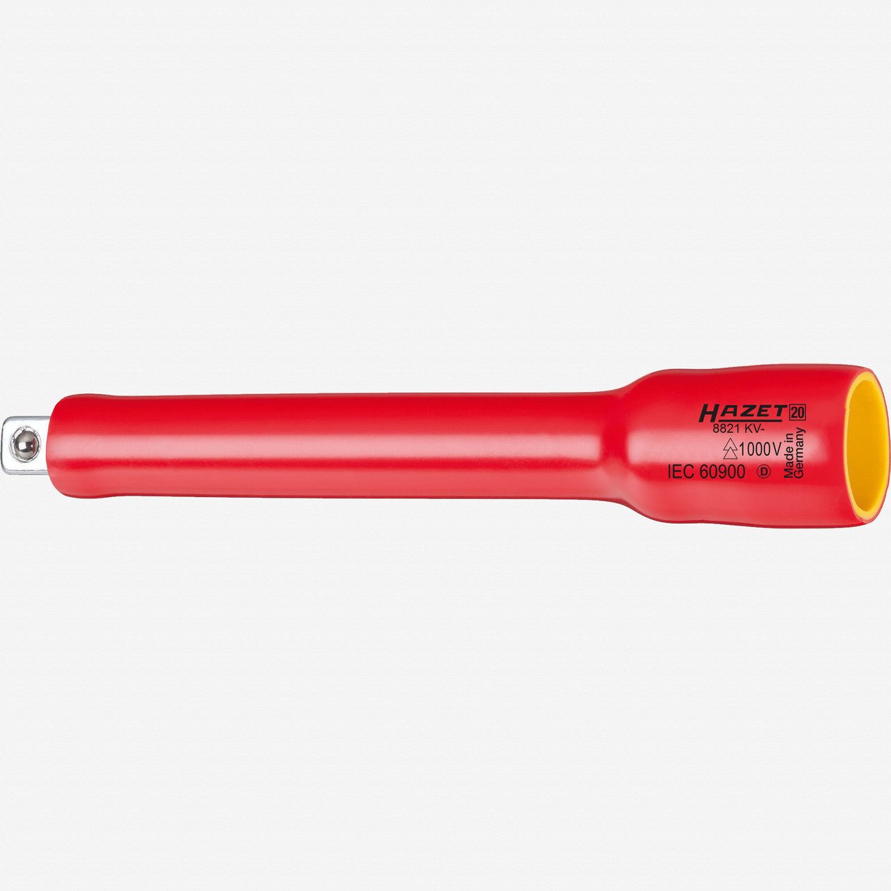 Hazet 8821KV Insulated 3/8" Drive Extension, 142mm