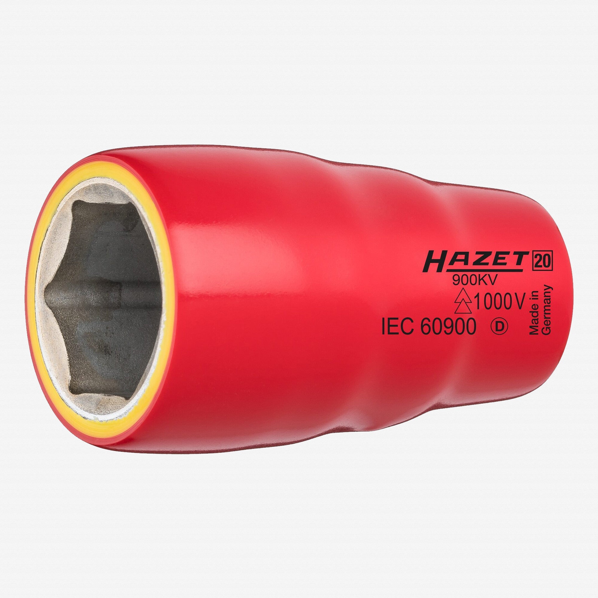 Hazet 900KV Insulated 1/2" Metric Socket, 13mm