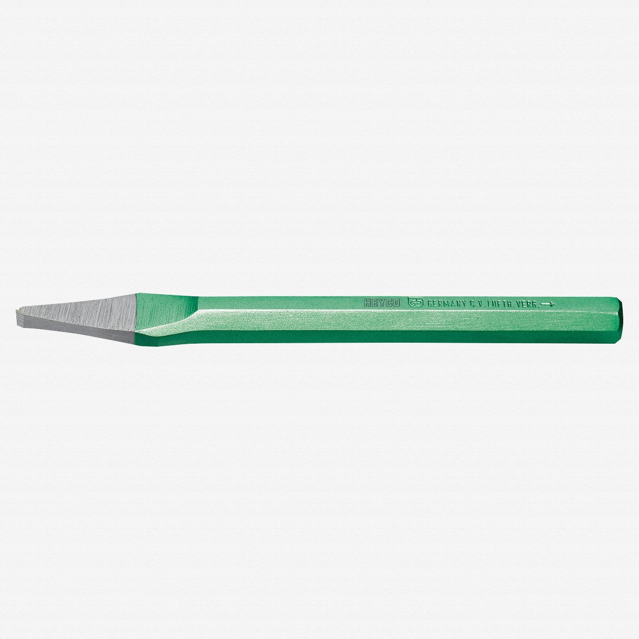 Heyco Cape Chisel with Non-spreading Safety Head, Hex Shaft, 175mm