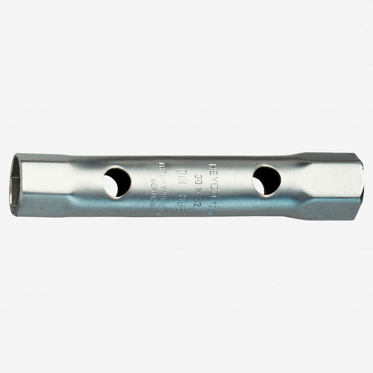 Heyco Double Ended Tubular Socket Wrench, 8 x 9mm