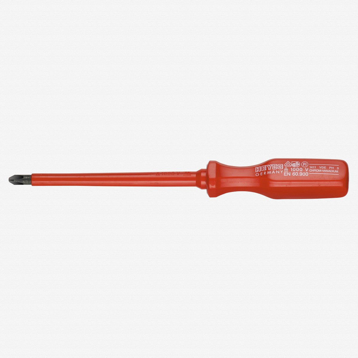 Heyco Insulated VDE Phillips Screwdriver, #0