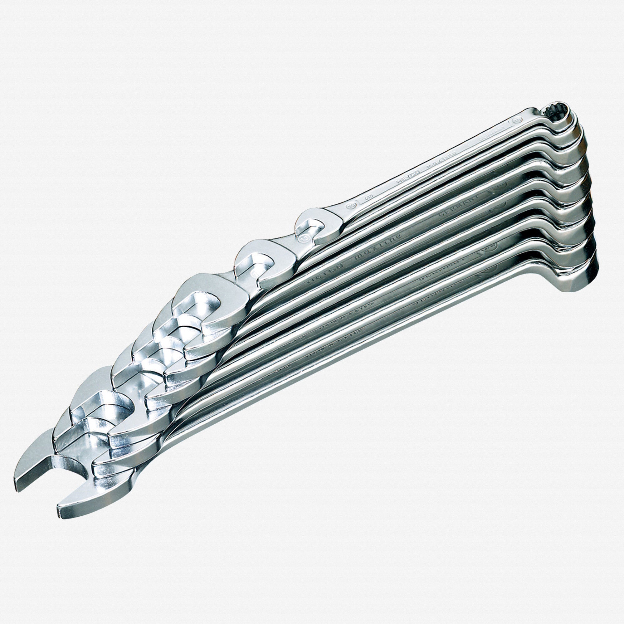 Heyco Metric 10-24mm Maxline Combination Wrench Set, 14 Pieces