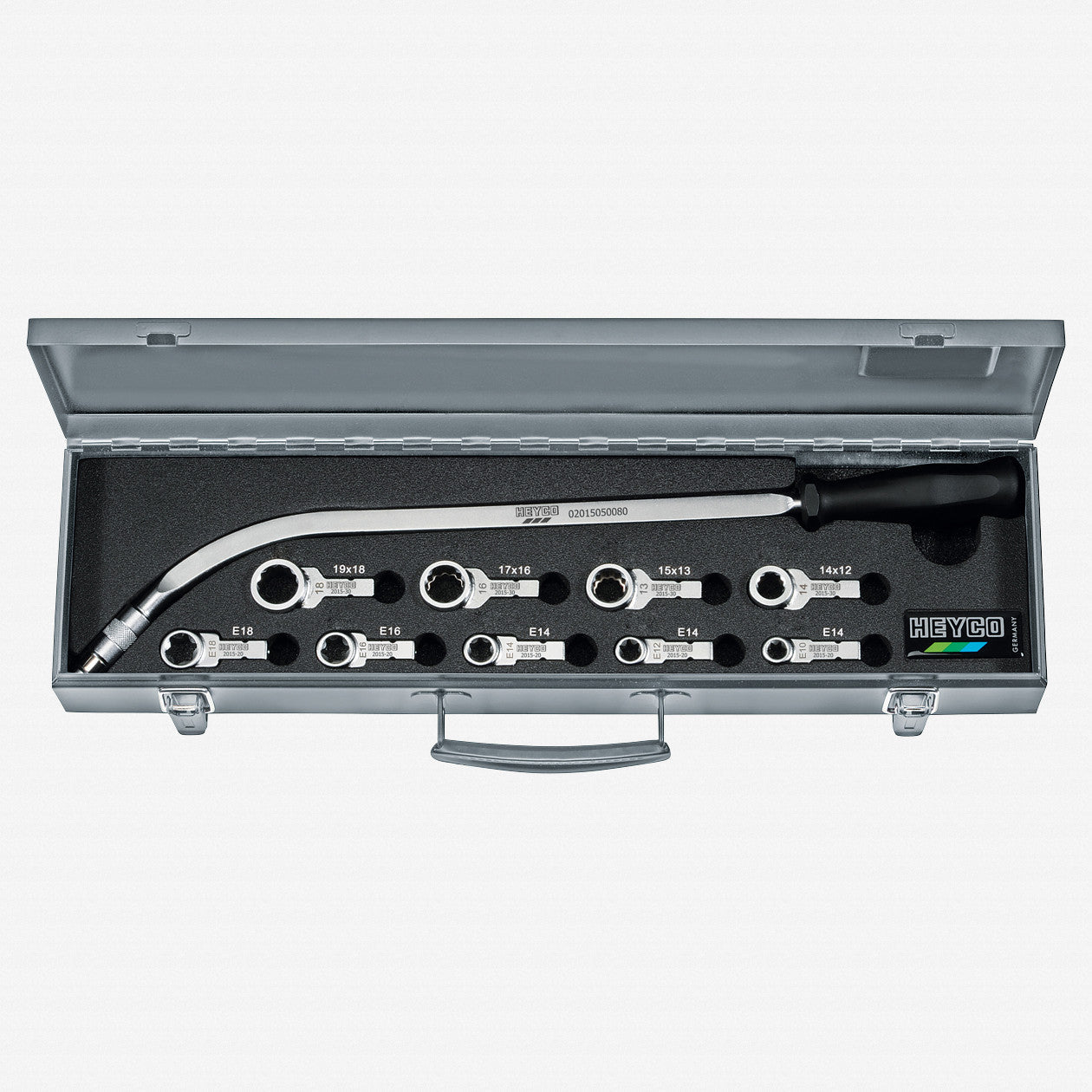 Heyco Universal V-Belt and Cam Belt Wrench Set, 10 Pieces