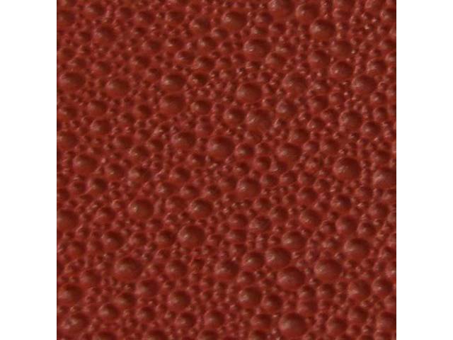 Headliner, Moonskin Grain, Vermilion (Red)