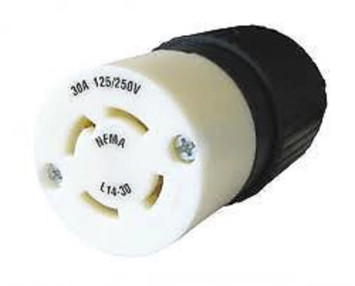 Hubbell Bryant 71430NC Nema L14-30 30A 125/250VLocking Connector Brand New!