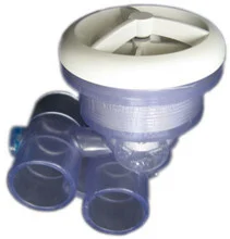 HYDRO AIR | MICRO’SSAGE JET ASSY. COMPLETE (WHITE) 1″ X 1″ AIR, INCL. KEY #’S 1B – 4 | 16-5200