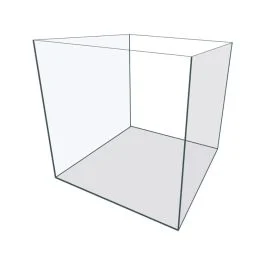 IceCap 24-Gallon Trimless Cube Aquarium
