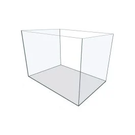 IceCap 5.3-Gallon Trimless Nano Aquarium