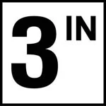 Inlays 3 INCH 6 x 6 Tile 4″ Lettering C620503 (Skid Resistant)