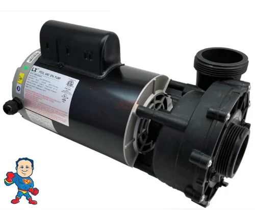 Intertek 56 Frame Pump 1-Speed 230V 2″x2″ for Jacuzzi/Sundance – WUA400I 6500-352/363/365