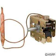 Invensys SPST Thermostat 25A – 5/16″ Bulb, 12″ Capillary – Safety Temperature Control