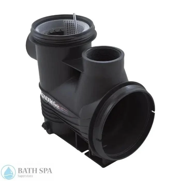Jacuzzi Magnum Force 3 3″ Trap/Pump Body W/Plugs [02/03+] (03-0907-01-R)