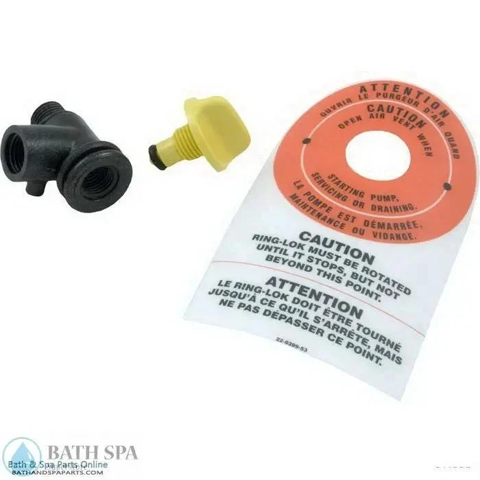 Jacuzzi TC/EW Tee Air Bleed (42-2972-00-K)