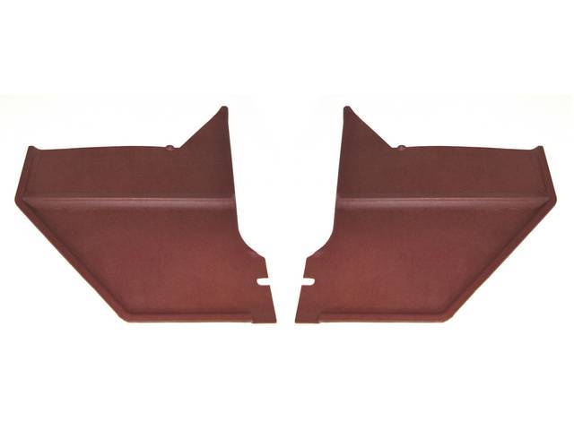 Kick Panels, Maroon